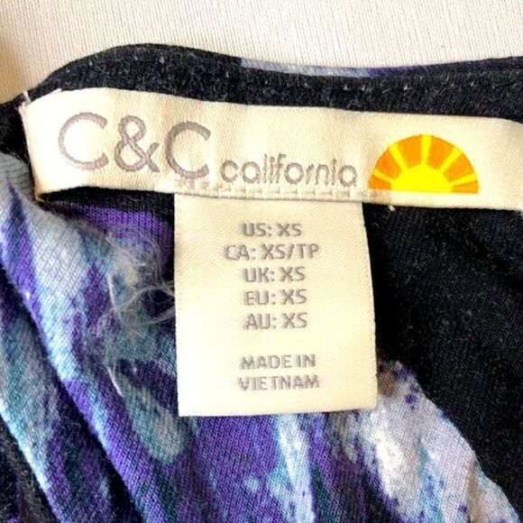 C & C California - Floral Summer Sleeveless Dress - Picture 9 of 11